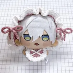 にじまるっと　にじぬい　ぬい服　ぬい帽子　ヘッドドレス　スタイ　くすみピンク