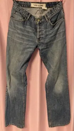 LOW-SLUNG ストレートデニム メンズ