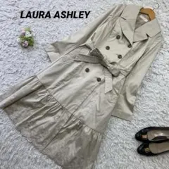 未使用タグ付 LAURA ASHLEY ローラアシュレイ トレンチコート