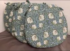 ピンパネル風ダイニングシートクッション　4枚セット