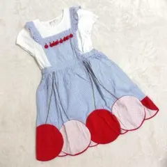 baby cheer ベイビーチアー さくらんぼ ワンピース 120cmのサムネイル