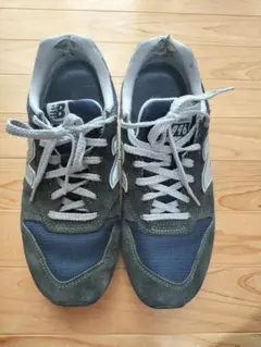 New Balance 996 グレー/ネイビー スニーカー