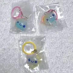 ぷくぷくあわわちゃん　クリアめじるしチャーム　スターちゃん　あわっこちゃん