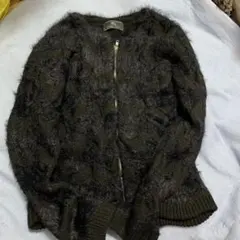 Rashel Court ブラックカーディガン