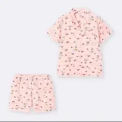 GU ちいかわ サテン パジャマ 100 キッズ ベビーのサムネイル