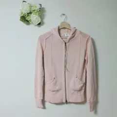 ★良品★MK MICHEL KLEIN ピンクコットンパーカー【38/M】のサムネイル