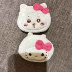 ちいかわ サンリオ ハローキティ シークレット ヘアクリップ 2つ