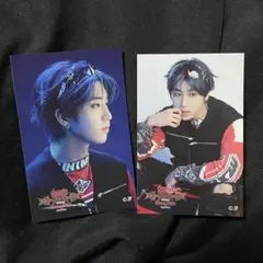 スキズ Stray Kids ハン fcくじ ステッカー AB 2枚セット