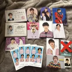 なにわ男子　高橋恭平　厚紙　トレカ