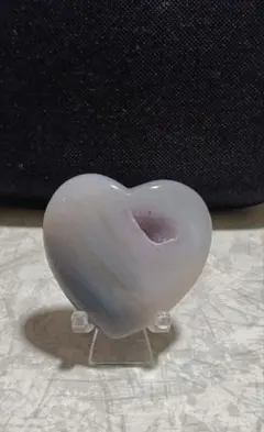 メノウ　ハート　ジオード２ヶ所