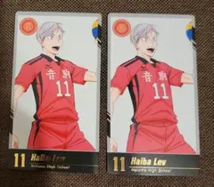 劇場版 ハイキュー ゴミ捨て場の決戦展 トレーディングチケット風カード 灰羽