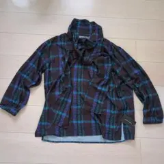 エスパスデカルマ　ボウタイブラウス サイズ11 レーズン