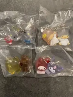 サンリオ なかよしドロップチャーム 全4種　コンプリート
