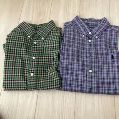 Ralph Lauren 長袖シャツ 150サイズ チェック柄