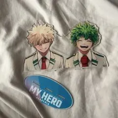 僕のヒーローアカデミア 緑谷出久 爆豪勝己勝己MEGAアクリルスタンド