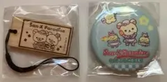 サンエックスパラダイス 木札ストラップ 缶バッジ コリラックマ