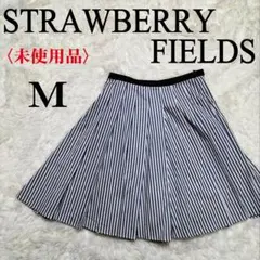 【タグ付き未使用品】STRAWBERRY FIELDS　フレアプリーツスカートのサムネイル