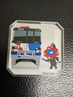 大阪モノレール　大阪•関西万博ラッピング アクリルマグネット　ミャクミャク