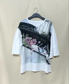 新品　イズスカラー　542267 ピアノ柄プルオーバー　オフホワイトのサムネイル