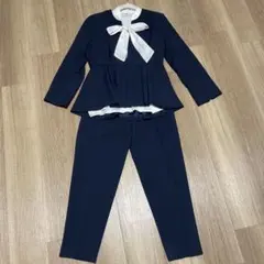 ノーカラー　セレモニースーツ　卒業式　入学式　セットアップ