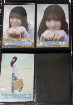 小坂菜緒　生写真 3種 コンプ 日向坂46 2025 カレンダー　スタイリング2