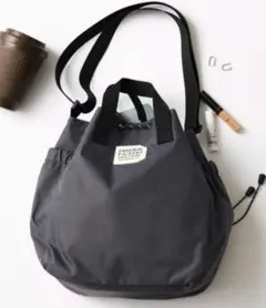 【画像確認】 FREDRIKPACKERS 2WAYトート ショルダーバッグ 黒