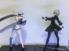 ニーアオートマタ 15周年記念くじ A賞 カイネ　B賞 2B フィギュア