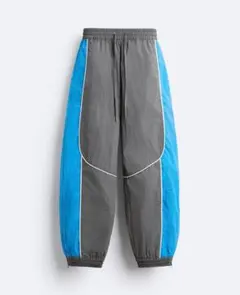 ZARA x maison special カラーブロックジョガーパンツ