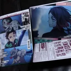 鬼滅の刃　クリアビジュアルポスター　無限列車編　2枚セット