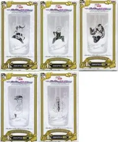 一番くじ　ジョジョの奇妙な冒険　ダイヤモンドは砕けない　グラス　全５種