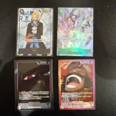 ONE PIECE カード　サボその他まとめ売り（受け継がれる意志）