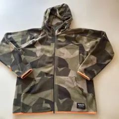 BURTON フリースジャケット カモフラージュ　キッズXL