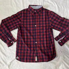 H&M チェック 長袖シャツ　kids 140