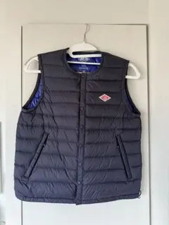 DANTON ネイビー ダウンベスト　36