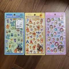 ボンボンドロップシール ディズニー プリンセス モンスターズインク プーさん