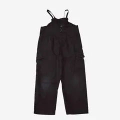JEANASIS ブラックサロペットパンツ オーバーオール（F）のサムネイル