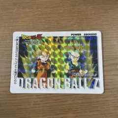 美品 疑似角プリズムドラゴンボールZ カードダス 悟飯 シェンロン