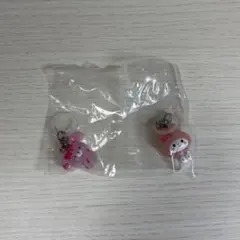 ゆるっとめじるしアクセサリーマイメロディ ぼんぼんりぼん