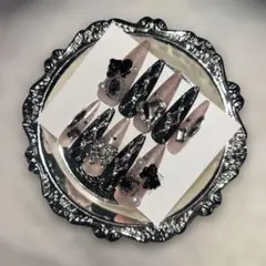 ネイルチップ ワンホン 韓国 スナ系 ピンク