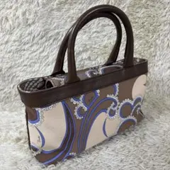 廃盤☆希少 EMILIO PUCCI 2way ショルダー ハンドバック - メルカリ