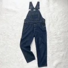 最終値下！ICHI イチ　デニムオーバーオール　サロペット　ブルー