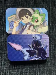 ポケセン　缶ケース 2個セット