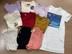 新品未使用　女の子　子供服　夏服　10点まとめ売り　100サイズ ②