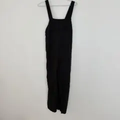 UNIQLO 黒サロペット 150cm