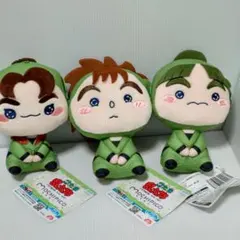 忍たま乱太郎 もちぴこぬいぐるみ 次屋三之助　伊賀崎孫兵　神崎左門　３点