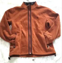 期間限定冬物SALE‼　ドローストリング☆裏地チェック フリースジャケット