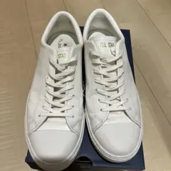 CONVERSE レザー オールスター クップ OX （白）