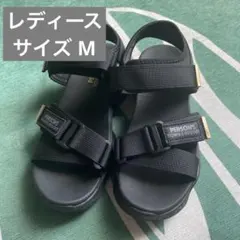 PERSON'S スポーツサンダル レディース ブラック M 23