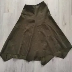 美品！細見え！セシルマクビー カーキー スカート M