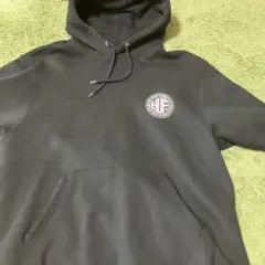 HUF プルオーバーパーカー ブラック Lサイズ